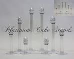 Taart standaard V136 Votive Candle set 8-delig, Ophalen of Verzenden, Nieuw, Taarten, Serveervorm
