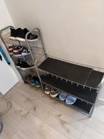 Schoenen rek 2 stuk, Huis en Inrichting, Kasten | Schoenenkasten, Ophalen of Verzenden, Zo goed als nieuw