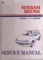 Nissan Micra K11 Workshop manual op DVD in PDF formaat, Verzenden