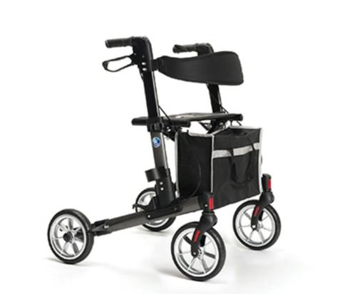 rollator dubbel opklapbaar merk Vermeiren Quava, Diversen, Rollators, Nieuw, Lichtgewicht, Opvouwbaar, Ophalen