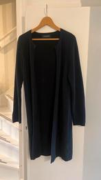 Joline Jolink donkerblauw vest mt M geribbeld, Kleding | Dames, Ophalen of Verzenden, Zo goed als nieuw, Blauw