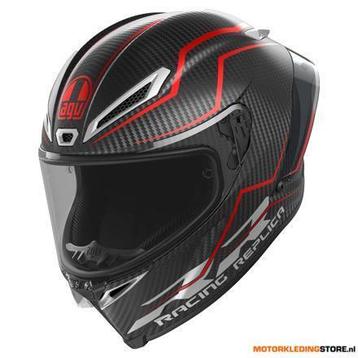 AGV Pista GP RR Performante Integraalhelm, Grijs-Rood beschikbaar voor biedingen