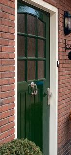 Deurklopper - Glans Nikkel, Doe-het-zelf en Verbouw, 80 tot 100 cm, Ophalen of Verzenden, Metaal, 200 tot 215 cm