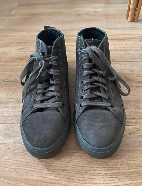 Rehab Footwear leren donkergrijze sneakers Cliff Nub maat 45, Kleding | Heren, Schoenen, Zo goed als nieuw, Overige kleuren, Ophalen of Verzenden