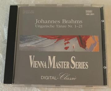 CD Vienna Master Series. Johannes Brahms - Ungarische Tänze beschikbaar voor biedingen