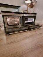 Luxe siemens set combi oven magnetron en combi stoomoven, Stoom, Zo goed als nieuw, Oven met grill, Inbouw