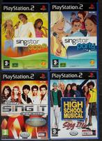 PS2 Set - Singstar Party Pop Sing it High School Musical, Muziek, Ophalen of Verzenden, Zo goed als nieuw, 3 spelers of meer
