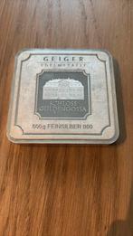 Zilverbaar Geiger Edelmetalle 500 gram, Postzegels en Munten, Edelmetalen en Baren, Ophalen of Verzenden, Zilver