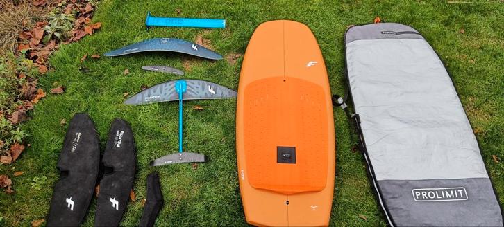 F-One Rocket 135l Wing Foil Board + Phantom Foil Set, Watersport en Boten, Wingsurfen, Gebruikt, Wingsurfset, Ophalen of Verzenden