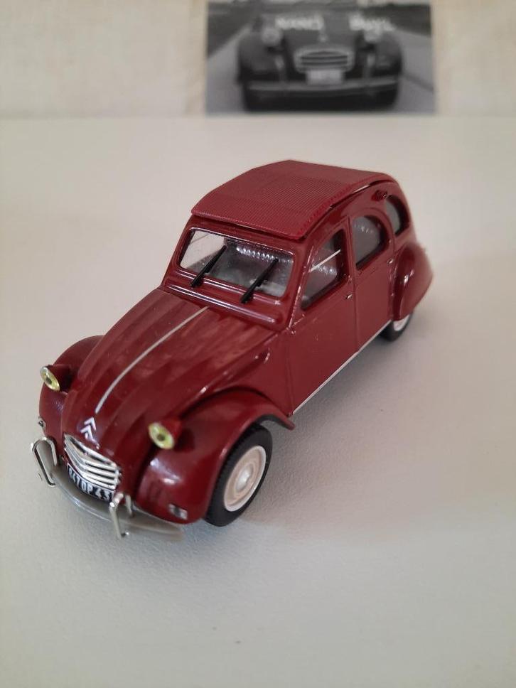 Norev Citroen 2CV Azam  – 1:43, Hobby en Vrije tijd, Modelauto's | 1:43, Zo goed als nieuw, Auto, Norev, Ophalen of Verzenden
