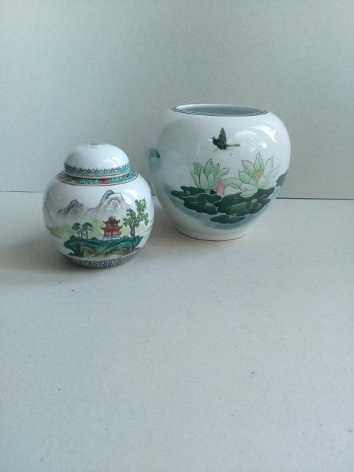 Chinese vaas{Liling)/ Gemberpot. Artikelen apart geprijsd., Antiek en Kunst, Curiosa en Brocante, Ophalen of Verzenden