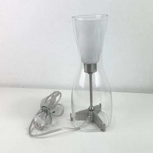Kemner Italiaanse design lamp | glazen zandloper, Huis en Inrichting, Lampen | Tafellampen, Zo goed als nieuw, Minder dan 50 cm