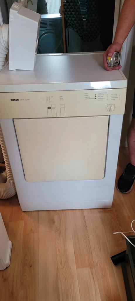 Bosch WTA 3200 Droger - Gebruikt, Witgoed en Apparatuur, Wasdrogers, Gebruikt, Luchtafvoer, Voorlader, 4 tot 6 kg, 85 tot 90 cm