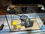 Aquarium 50x30x30 met toebehoren, Ophalen, Gebruikt, Leeg aquarium