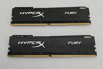 HyperX Fury (zwart) 2x8Gb 3200Mt/s (HX432C16FB3K2/16) beschikbaar voor biedingen