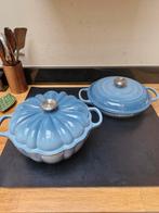 Le creuset pompoen 'chambray', Ophalen of Verzenden, Nieuw, Gietijzer, Koekenpan of Braadpan