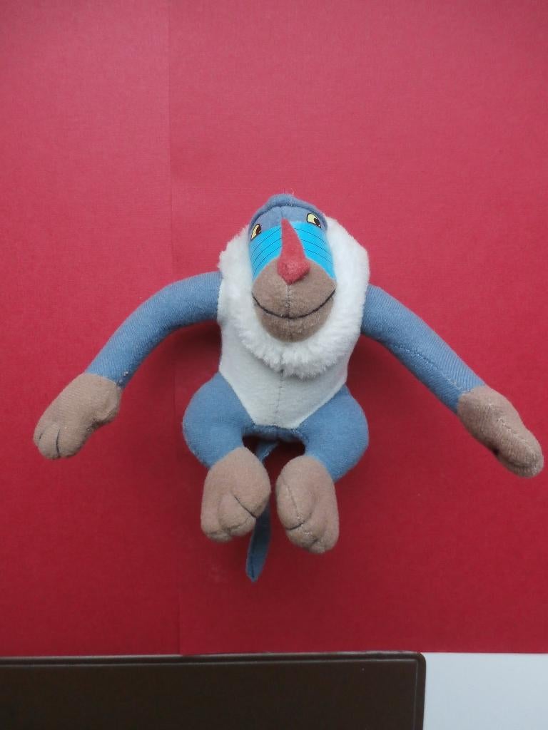 Rafiki + The Lion King + mandrill + 11 cm hoog + 7,50, Ophalen of Verzenden, Zo goed als nieuw