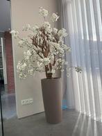 Prachtige decoratieve bloesemboom in hoge vaas, Huis en Inrichting, Ophalen of Verzenden, Zo goed als nieuw