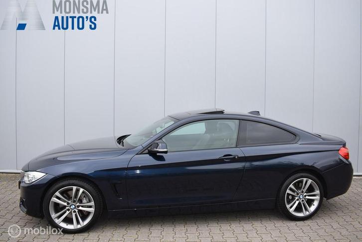 BMW 435iX Coupé High Exe Imperialblau ACC Schuifdak H/K Cam, Auto's, BMW, Bedrijf, Te koop, 4-Serie, 4x4, ABS, Achteruitrijcamera