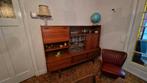 Vintage wandkast jaren 50 / 60  "Halfweg", Huis en Inrichting, Kasten | Dressoirs, Ophalen, Gebruikt, 25 tot 50 cm, 50 tot 100 cm