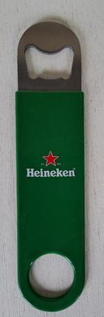 Heineken Flesopener metaal/plastic, Verzamelen, Heineken, Gebruikt, Ophalen of Verzenden, Flesopener