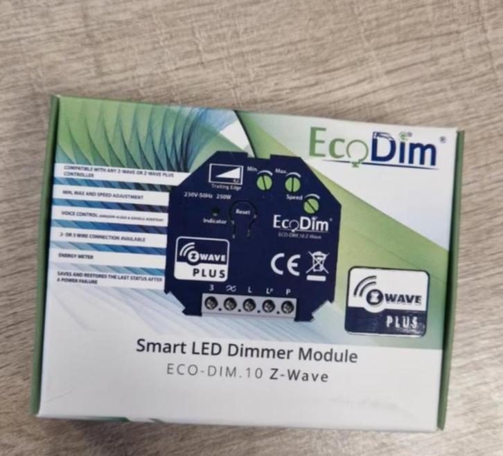 ecodim inbouwschakelaar Z-Wave, Hobby en Vrije tijd, Elektronica-componenten, Nieuw, Ophalen of Verzenden