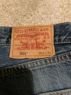 Levi's 501 W33 L32 Ingekorte Jeans, Ophalen of Verzenden, Gedragen, Blauw, W33 - W34 (confectie 48/50)
