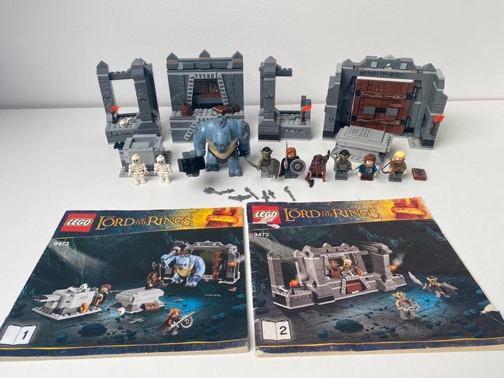 Lego Lord of the Rings 9473 The Mines of Moria, Kinderen en Baby's, Speelgoed | Duplo en Lego, Zo goed als nieuw, Lego, Complete set