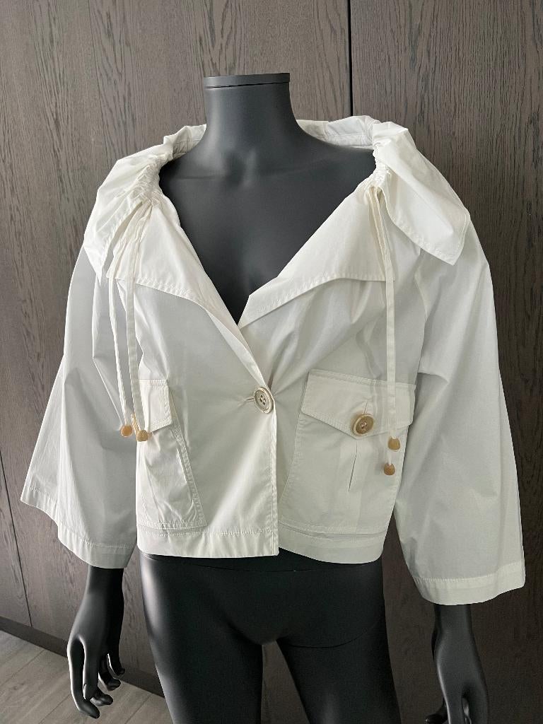 VALENTINO - wit jasje - 36 (S), Verzenden, Wit, Zo goed als nieuw, Jasje