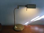 Messing tafellamp, jaren 70, Ophalen of Verzenden, Zo goed als nieuw, Minder dan 50 cm