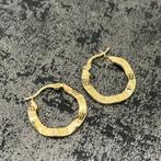 14k gouden oorbellen versace model, Sieraden, Tassen en Uiterlijk, Oorbellen, Ophalen of Verzenden, Nieuw, Goud