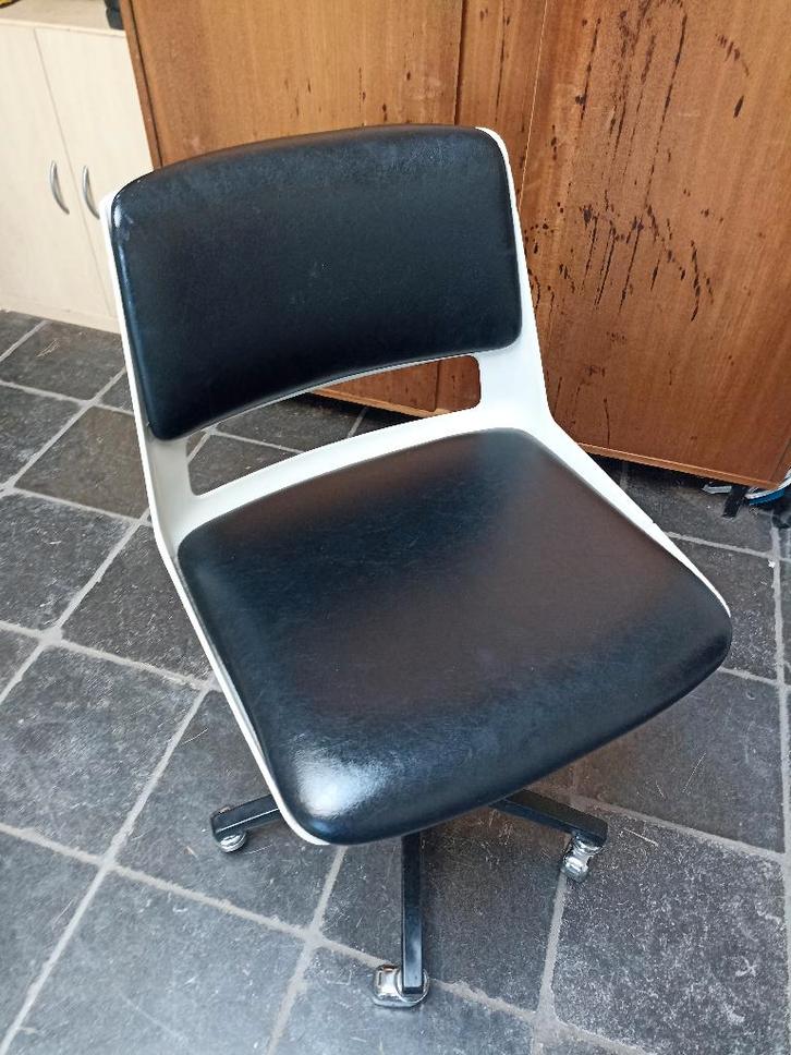 bureaustoel Gispen, Huis en Inrichting, Bureaustoelen, Gebruikt, Bureaustoel, Wit, Ophalen