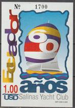 1640. Ecuador Blok 157 pfr. Zeilboot, Postzegels en Munten, Postzegels | Amerika, Ophalen of Verzenden, Zuid-Amerika, Postfris