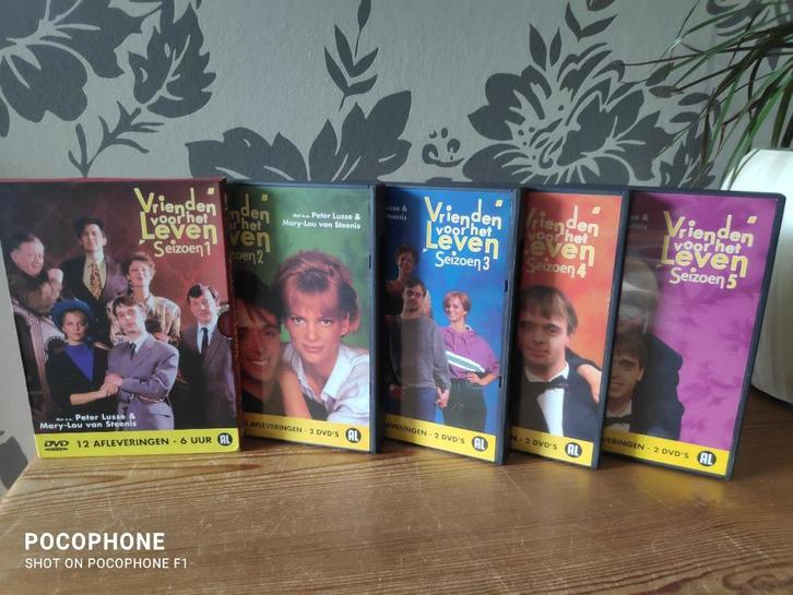 VRIENDEN VOOR HET LEVEN - SEIZOEN 1 T/M 5, Cd's en Dvd's, Dvd's | Tv en Series, Komedie, Boxset, Alle leeftijden, Ophalen of Verzenden
