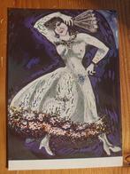 Kunstkaart: Marc Chagall Danseres Stedelijk Museum, Verzamelen, Ansichtkaarten | Themakaarten, Ophalen of Verzenden, 1980 tot heden