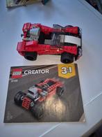 Lego Creator 3-in-1 Rode Sportwagen, Ophalen, Zo goed als nieuw, Complete set, Lego
