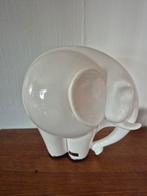 Porseleinen Olifant Beeld, Ophalen of Verzenden, Gebruikt, Overige materialen, Dierenbeeld