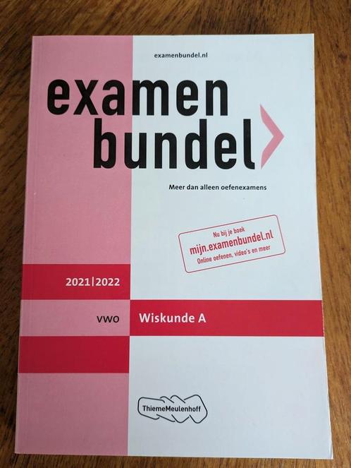 Examenbundels VWO economie & Maatschappij 21/22, Boeken, Studieboeken en Cursussen, Zo goed als nieuw, Alpha, Ophalen