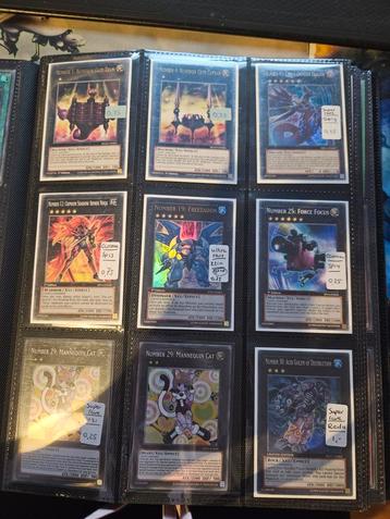 Yugioh bulk - number kaarten - 30 kaarten totaal  beschikbaar voor biedingen
