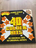 LP 40 Golden Hits, Pop, Gebruikt, Ophalen of Verzenden