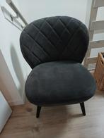 Fauteuil antraciet, Ophalen, Gebruikt, Minder dan 75 cm, Stof
