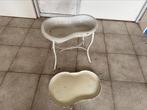 Antiek bidet of is het toch een kinderbadje. Met deksel, Ophalen