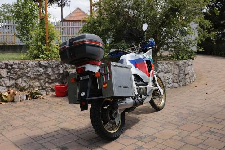 Kofferset aluminium incl. benzinetanks RD04 Africa Twin 750, Motoren, Onderdelen | Honda, Gebruikt, Ophalen