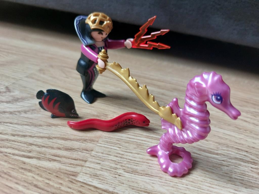 Playmobil 4816 - Zeeheks met Zeepaardje, Ophalen of Verzenden, Zo goed als nieuw, Los playmobil