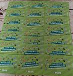 21 Ongeopende voetbalplaatjes + album + XXL sticker, Verzamelen, Plus, Ophalen of Verzenden