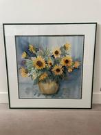 Schilderij aquarel zonnebloemen !!, Ophalen