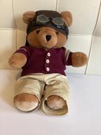 Bijenkorf bob de pilotenbeer nieuw, Verzamelen, Beren en Cherished Teddies, Ophalen of Verzenden, Nieuw, Stoffen beer