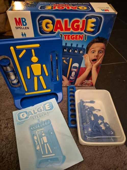 Galgje spel MB, Hobby en Vrije tijd, Gezelschapsspellen | Bordspellen, Zo goed als nieuw, Een of twee spelers, Ophalen of Verzenden