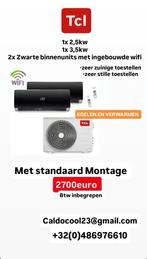 GOEDKOOPSTE IN NEDERLAND KOELEN EN VERWARMEN MET MONTAGE, Witgoed en Apparatuur, Airco's, Ophalen, Verwarmen, Nieuw, 3 snelheden of meer