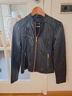 Mooie leren jas/ Transmission maat S, Transmission, Zwart, Ophalen of Verzenden, Zo goed als nieuw